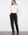 These pants feature a stylish tapered fit, offering a modern silhouette for any occasion. Crafted with care by Charlie B.