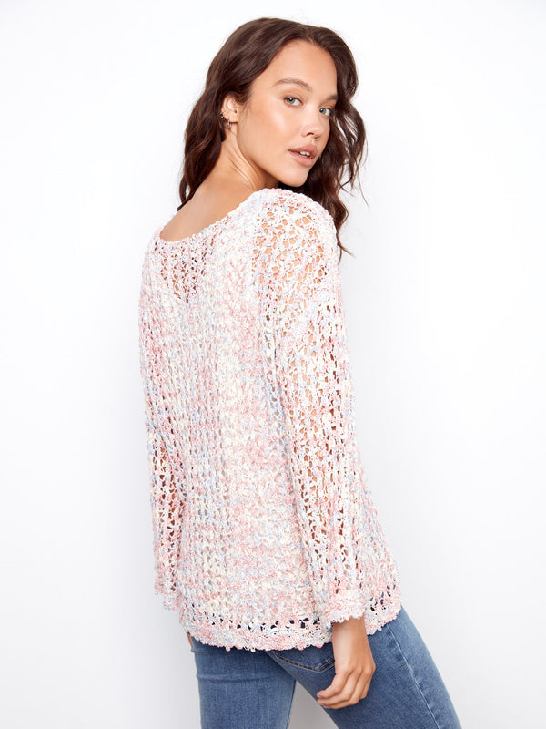 The blend of colors in the fabric creates a soft look that's both modern and timelessly appealing by Charlie B.