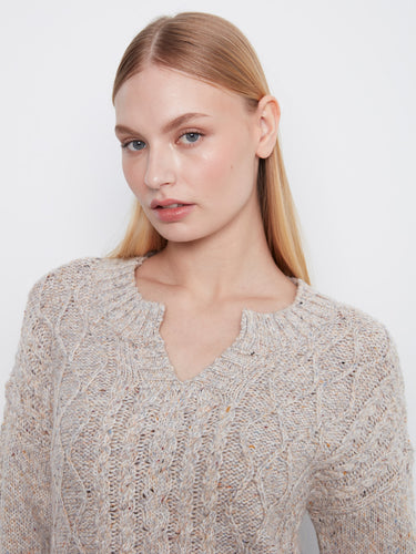 Embrace comfort with this drop shoulder design sweater, perfect for casual wear by Charlie B.