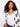 Stylish white cardigan with unique geometric patterns, ideal for casual outings by Charlie B.