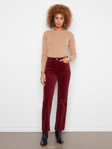 Made from stretch corduroy, these pants offer flexibility and comfort without compromising on style. By Charlie B.