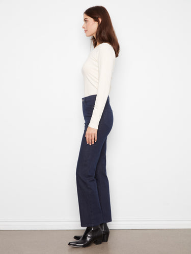Designed with a zip fly and button closure, these pants blend functionality with fashion effortlessly. Discover this chic style by Charlie B.