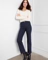 Long length denim pants that flatter every silhouette, offering both style and versatility in one piece. A wardrobe staple by Charlie B.