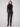 Designed with an elastic inside waistband, these charcoal jeans provide ease of movement by Charlie B.