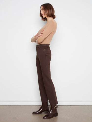 Featuring a classic zip fly and button closure, these pants are both functional and fashionable by Charlie B.