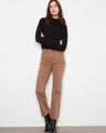 These pants feature a straight leg design, offering a sleek and modern silhouette. Perfect for any occasion. By Charlie B.