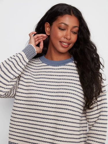 Striped Crew Neck Sweater - Stripes