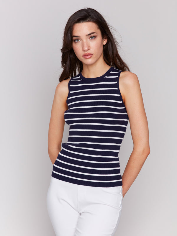 Elegant ribbed texture with stripes by Charlie B.