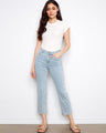 These jeans feature a straight leg design, offering a timeless and versatile look for any occasion. By Charlie B.