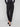 Techno pants in black, showcasing cuff detail and a comfortable elastic waistband by Charlie B.
