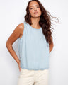 This top features a loose fit, perfect for a relaxed look. The light fabric drapes beautifully over the body. By Charlie B.
