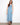Blue Tencel maxi dress with a scoop neckline, featuring convenient side pockets for added style by Charlie B.