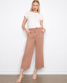 These pants feature a wide leg design, offering a relaxed and stylish look for any casual outing. By Charlie B.