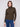 Spruce knit sweater with a cozy cowl neck and adjustable drawstring for versatile styling by Charlie B.