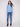Textured fabric in an Oxford blue hue, this long-sleeve sweater complements the sleek denim look by Charlie B.