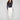 Chic skinny fit pants in a stretch twill material, designed for a sleek silhouette with two back patch pockets by Charlie B.
