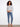 This mist-colored V-neck sweater showcases 3/4 sleeves, perfect for a casual yet chic look by Charlie B.