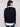 Stylish black sweater showcasing a frayed finish at cuffs and hem by Charlie B.