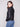 Sleek design of the black faux leather jacket offers a modern and trendy look by Charlie B.