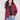 Women's cabernet faux suede jacket featuring a sleek hook-and-eye closure for a refined look by Charlie B.
