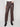 Stylish cropped length mocha pants in stretch wax twill fabric, offering a modern look and feel by Charlie B.