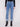 Blue cropped length jeans featuring a classic five-pocket design, ideal for casual outings by Charlie B.