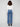 Stylish blue wide-leg jeans highlighted by their unique five-pocket design and heart accents by Charlie B.