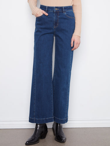 Ankle length denim jeans offer both style and comfort, making them ideal for any casual occasion. By Charlie B.