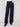 Long length denim trousers with intricate sequin floral embroidery, offering a touch of elegance by Charlie B.