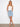Stretch Denim Skort With Frayed Hem - Bleach Blue