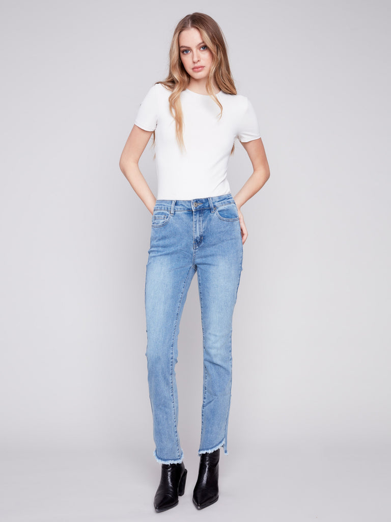 Charlie B Indigo Carine Skinny Jean main image 0