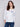 Charlie B Cotton Sweater With Flower Embroidery - White - Image 1