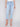 Charlie B Cropped Bootcut Jeans with Asymmetrical Hem - Bleach Blue - Image 2