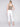 Charlie B Cropped Twill Pants with Zipper Detail - White - Image 5