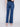 Charlie B Flare Jeans with Decorative Buttons - Indigo - Image 5