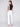 Charlie B Flare Twill Pants with Decorative Buttons - White - Image 5