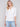 Charlie B Half-Button Embroidered Cotton Blouse - White - Image 4