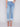Charlie B Jeans with Crochet Cuff - Light Blue - Image 2