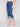 Charlie B Cropped Jeans with Embroidered Cuff - Indigo - Image 4