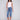 Charlie B Knee High Capri Jeans - Medium Blue - Image 1