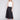 Charlie B Long Satin Skirt - Black - Image 1
