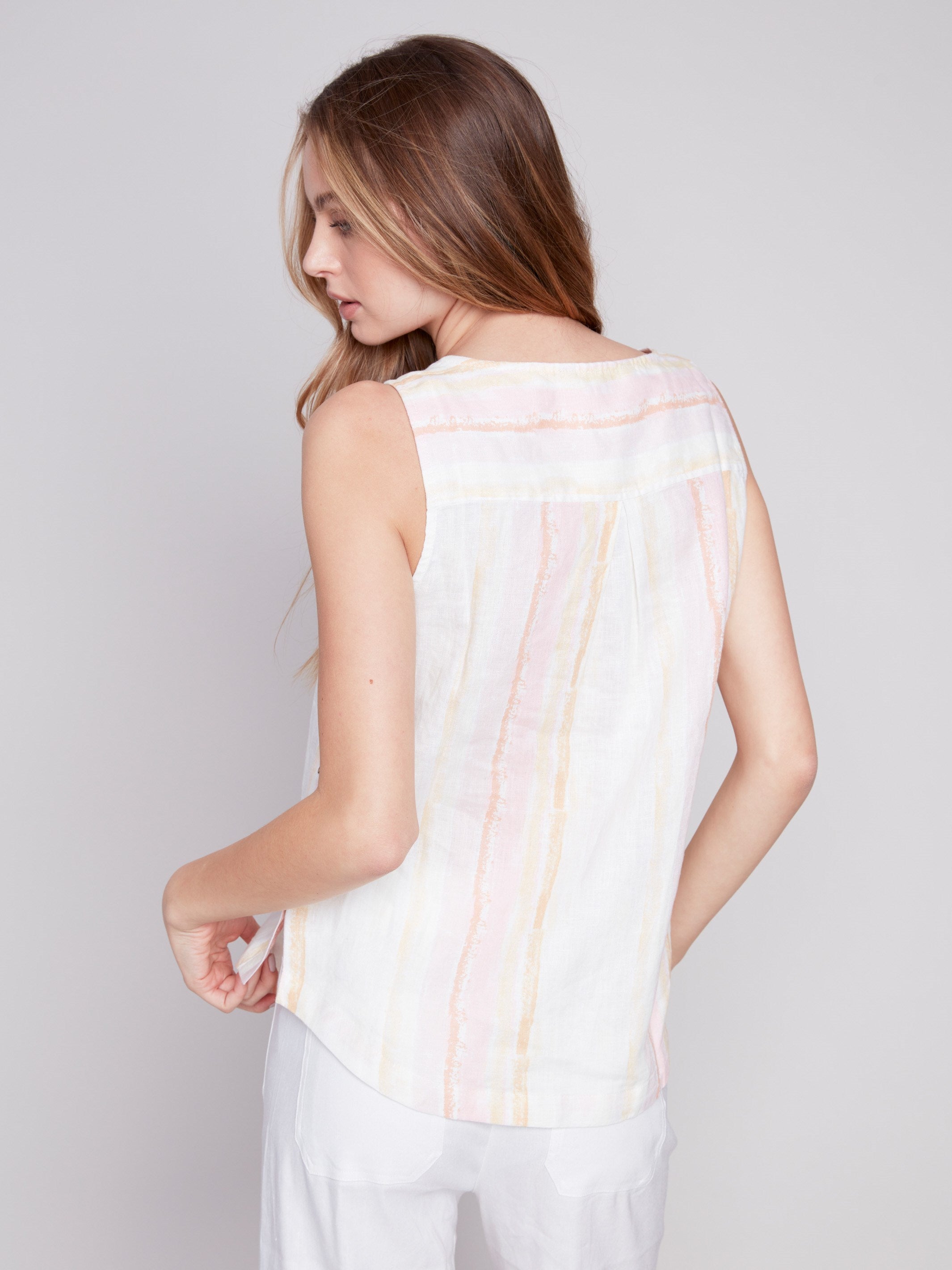 Charlie B Tile Print Blouse