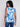 Charlie B Printed Sleeveless Cotton Slub Knit Top - Sky - Image 4