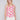 Charlie B Printed Sleeveless Linen Top with Slit - Sherbet - Image 1