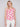 Charlie B Printed Sleeveless Linen Top with Slit - Sherbet - Image 1