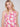 Charlie B Printed Sleeveless Linen Top with Slit - Sherbet - Image 4