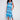 Charlie B Printed Sleeveless Midi Dress - Ocean - Image 1