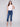 Charlie B Pull-On Jeans with Bow Detail - Indigo - Image 4