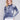Charlie B Reverse Printed Hoodie Sweater - Navy - Image 1