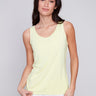Charlie B Reversible Bamboo Cami - Anise - Image 1